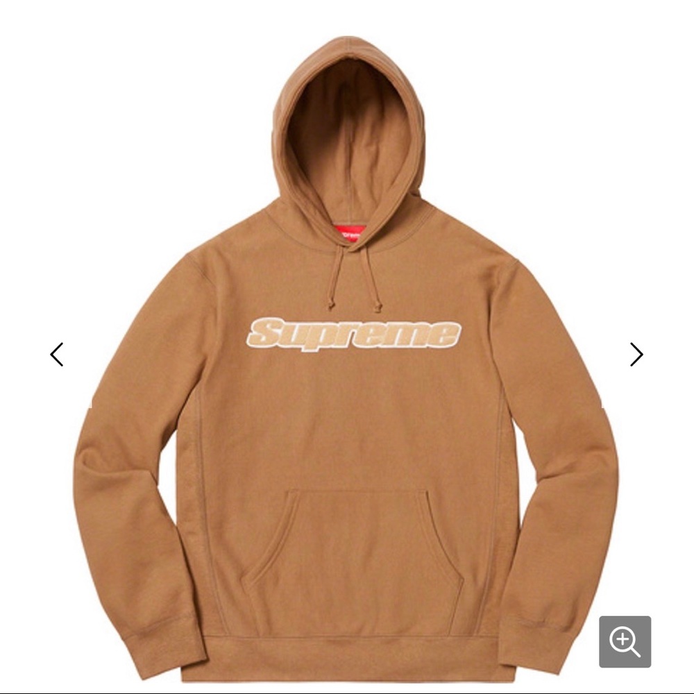 Supreme Chenille Hooded Sweatshirt